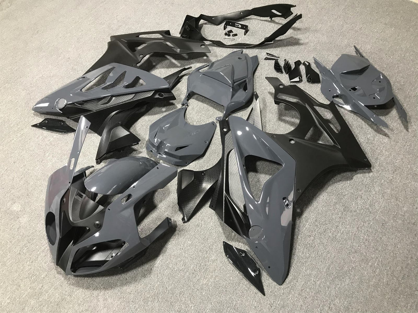 BMW S1000RR 09-14 Fairing Kit - Nardo Grey & Black
