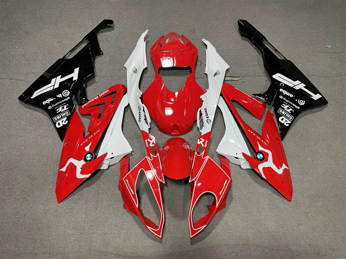 BMW S1000RR 2015-16 Fairing Kit - Red White & Black Race