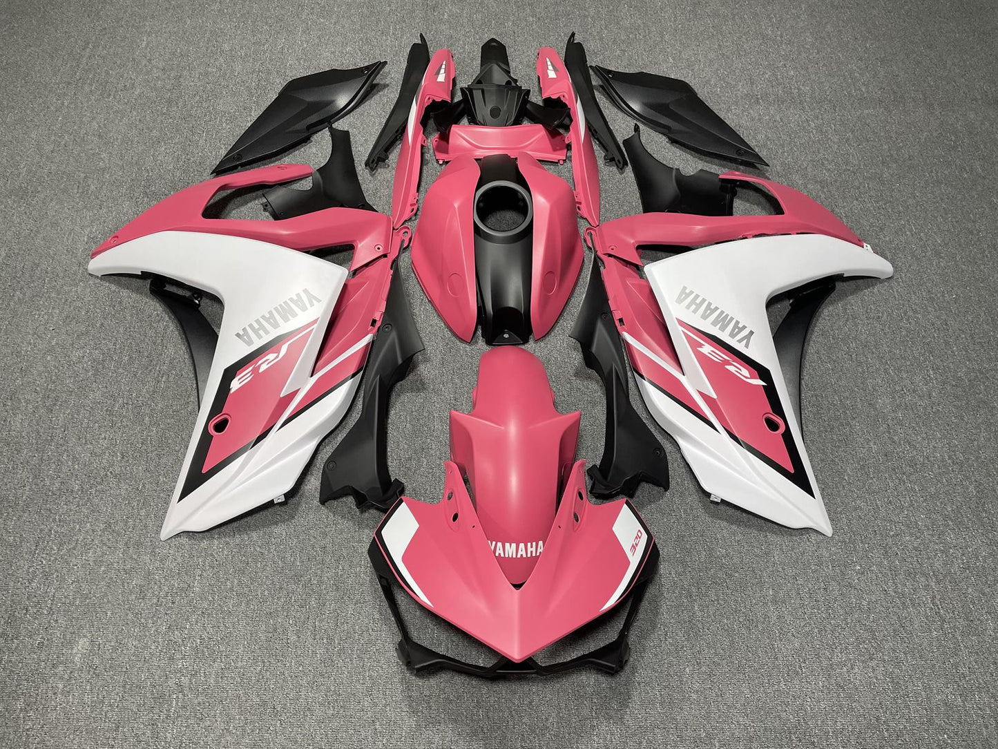 YAMAHA Y-R25 R3 14-18 Fairing Kit - Pink White & Black