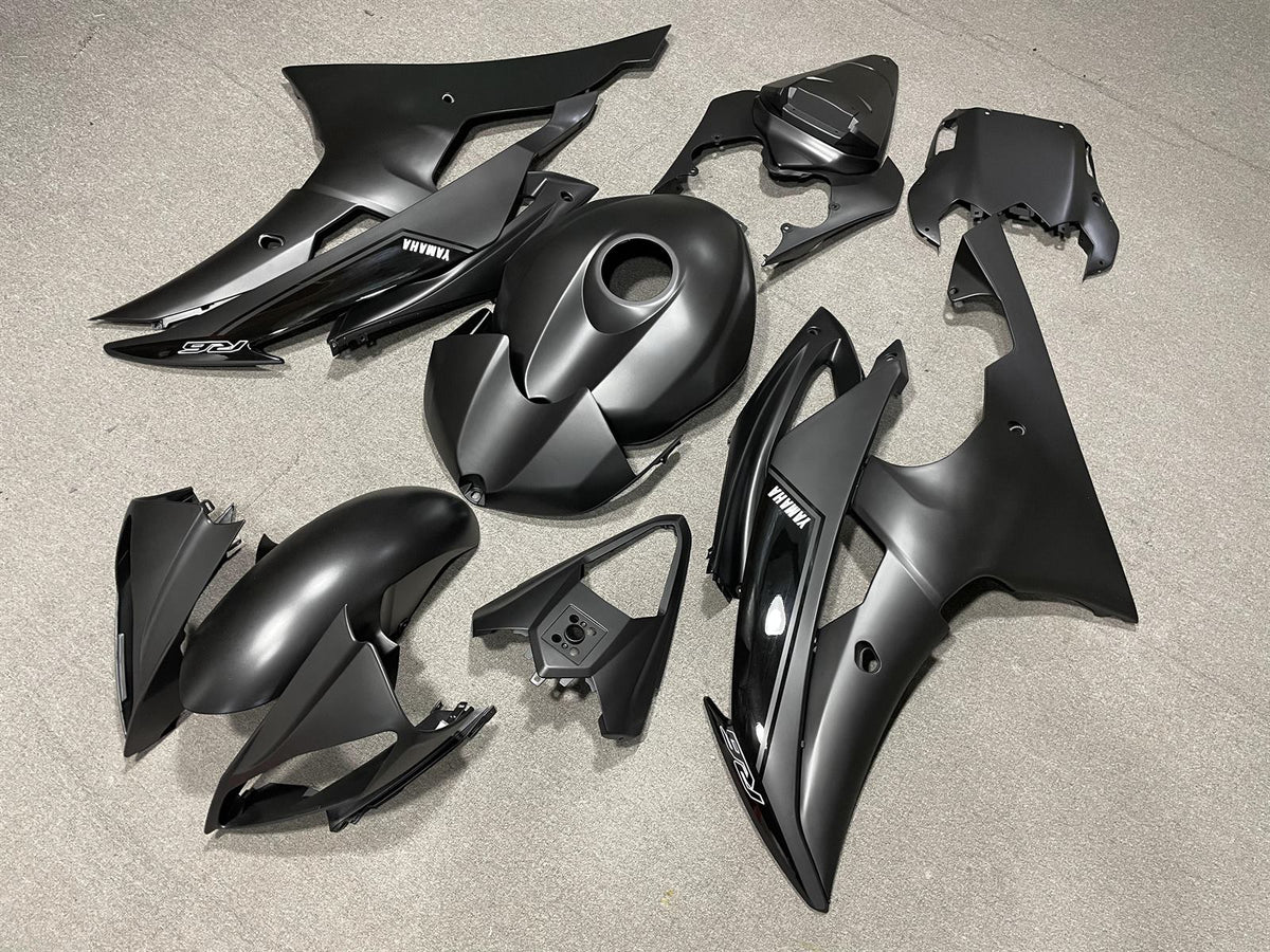 YAMAHA YZF R6 08-16 Fairing Kit - Matte Black & Grey