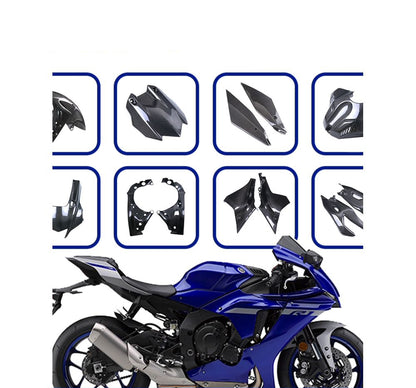Yamaha YFZ R1 R1M Carbon fiber 20 24 image 0