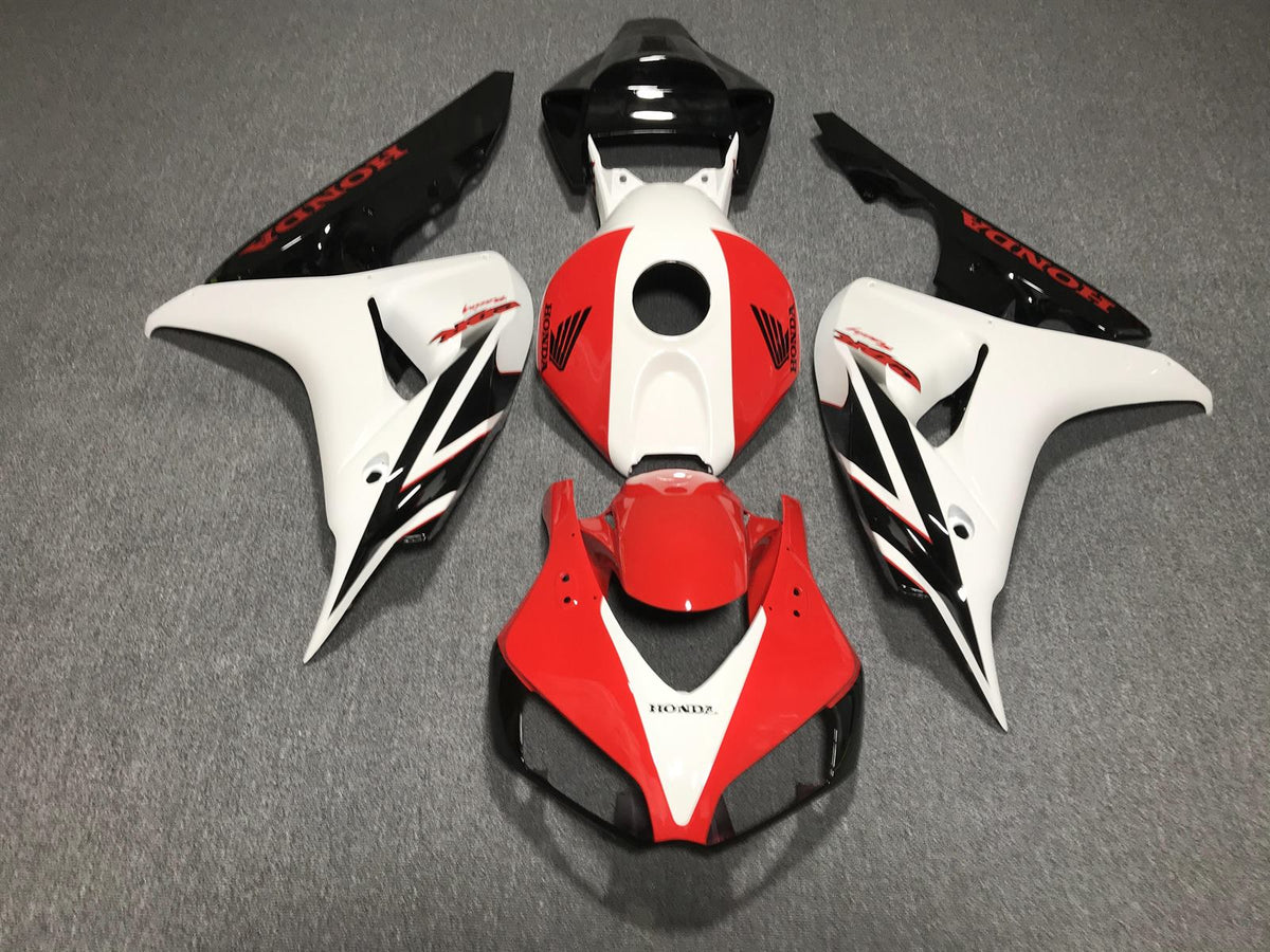 HONDA CBR1000RR 06-07 Fairing Kit - Red White & Black
