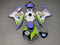 Honda CBR1000RR 06-07 Fairing Kit - White Purple & Green Race