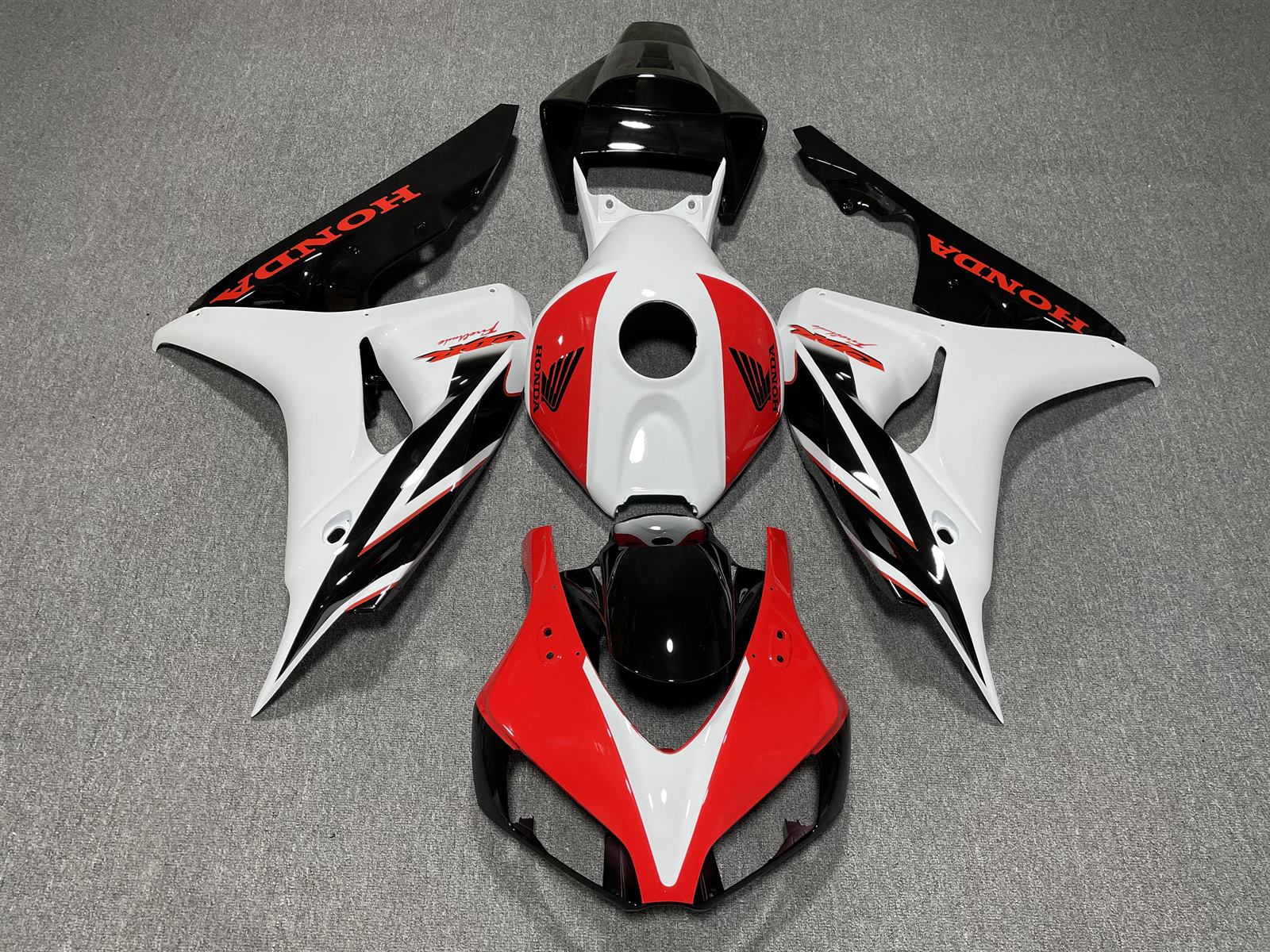 HONDA CBR1000RR 06-07 Fairing Kit - Red White & Black Race