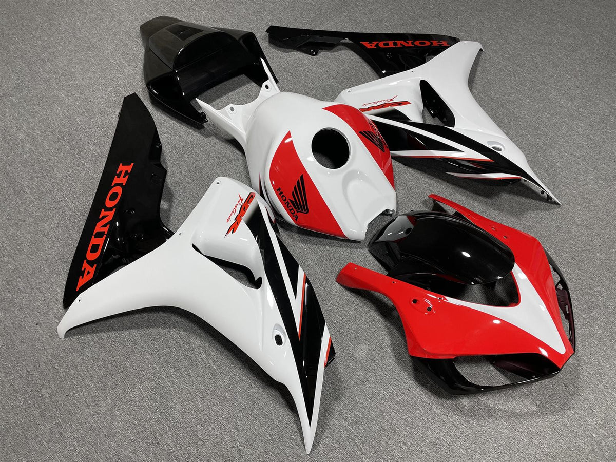 HONDA CBR1000RR 06-07 Fairing Kit - Red White & Black Race