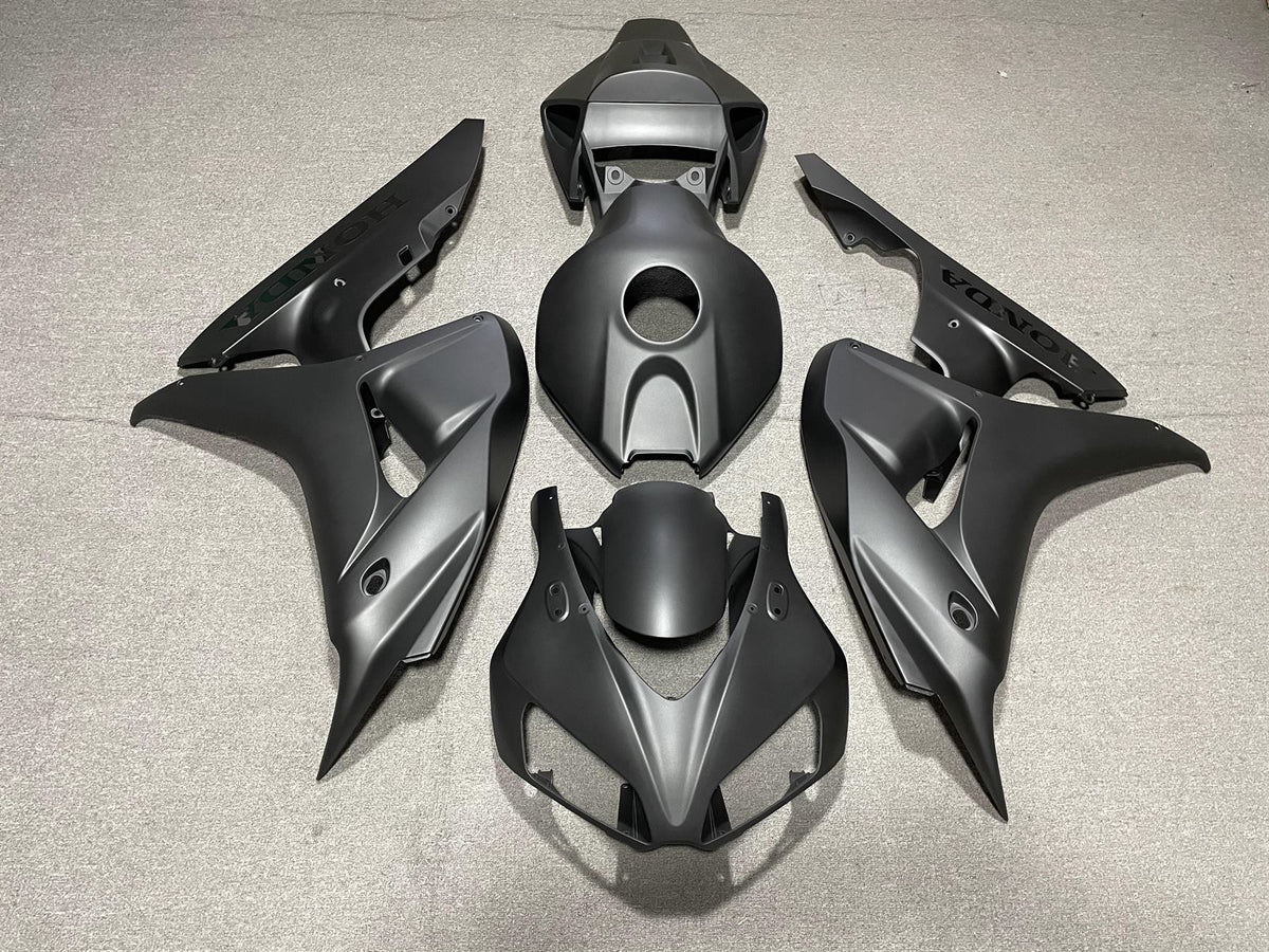 HONDA CBR1000RR 06-07 Fairing Kit - Matte Grey & Black