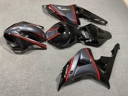 HONDA CBR1000RR 06-07 Fairing Kit - Black & Grey with Red Line