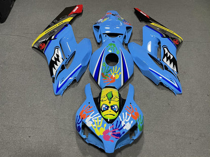 HONDA CBR1000RR 06-07 Fairing Kit - Sky Blue Sponsor Livery