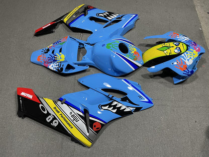 HONDA CBR1000RR 06-07 Fairing Kit - Sky Blue Sponsor Livery