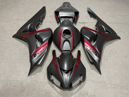 HONDA CBR1000RR 06-07 Fairing Kit - Matte Grey & Pink