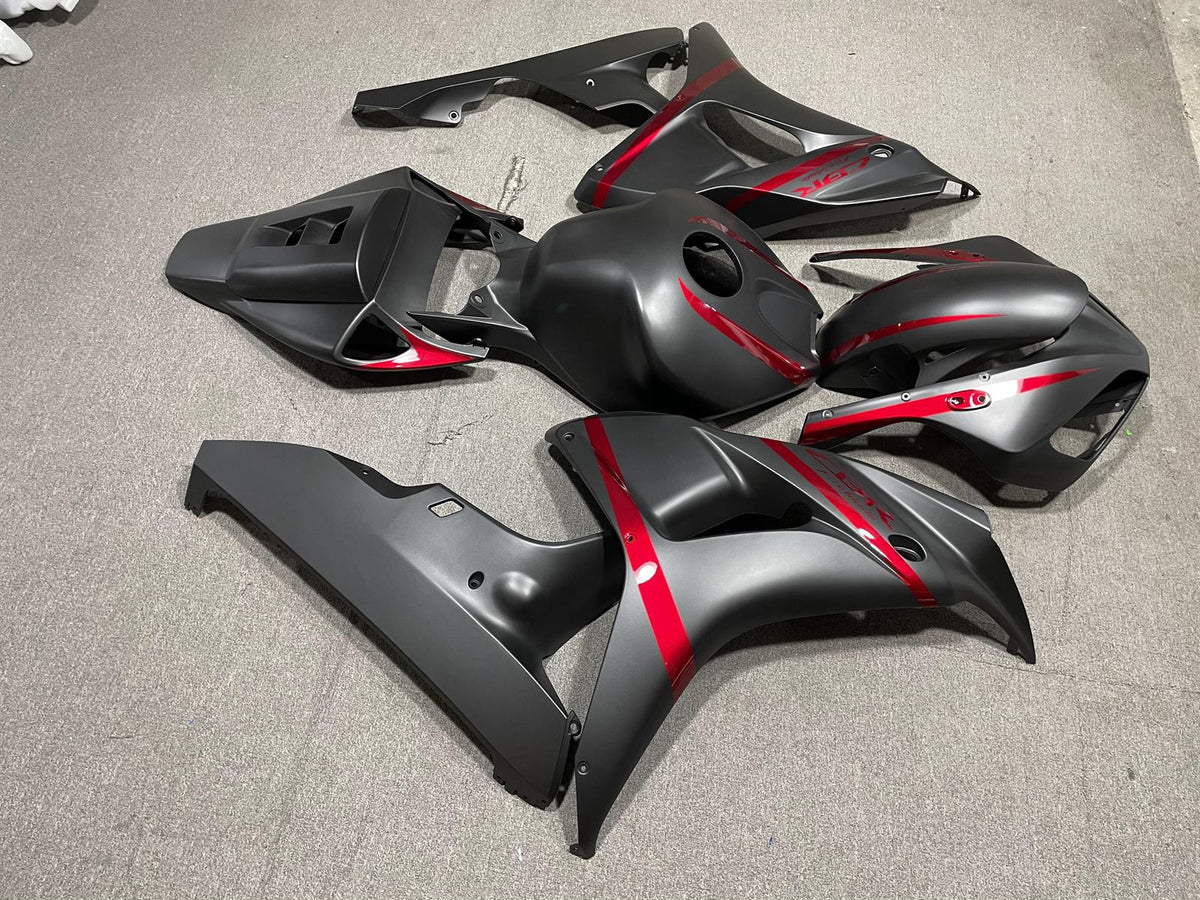 HONDA CBR1000RR 06-07 Fairing Kit - Matte Grey & Pink
