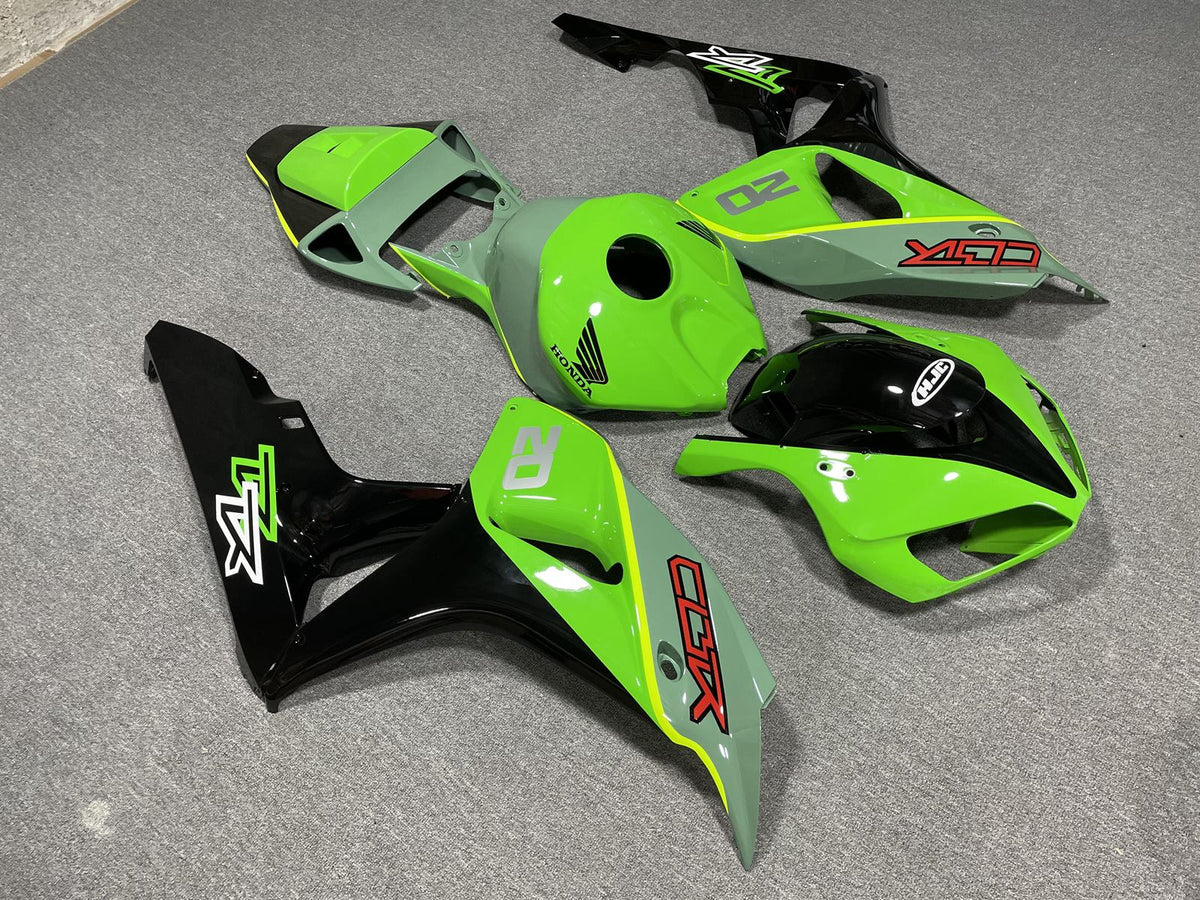 HONDA CBR1000RR 06-07 Fairing Kit - Green & Black Race