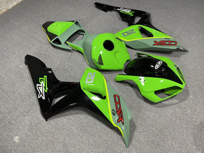 HONDA CBR1000RR 06-07 Fairing Kit - Green & Black Race