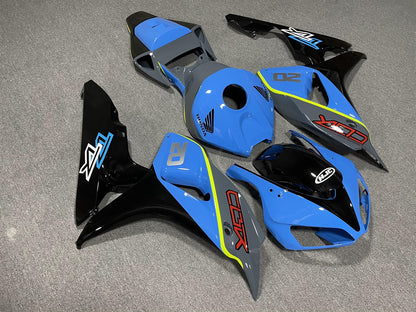 HONDA CBR1000RR 06-07 Fairing Kit - Sky Blue & Black Race