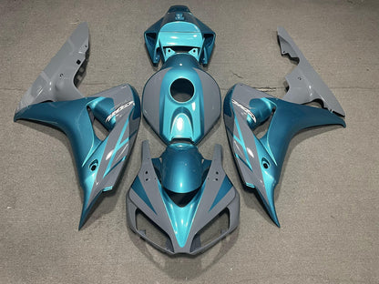 HONDA CBR1000RR 06-07 Fairing Kit - Turquoise & Silver