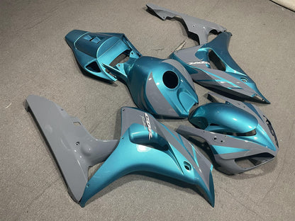 HONDA CBR1000RR 06-07 Fairing Kit - Turquoise & Silver