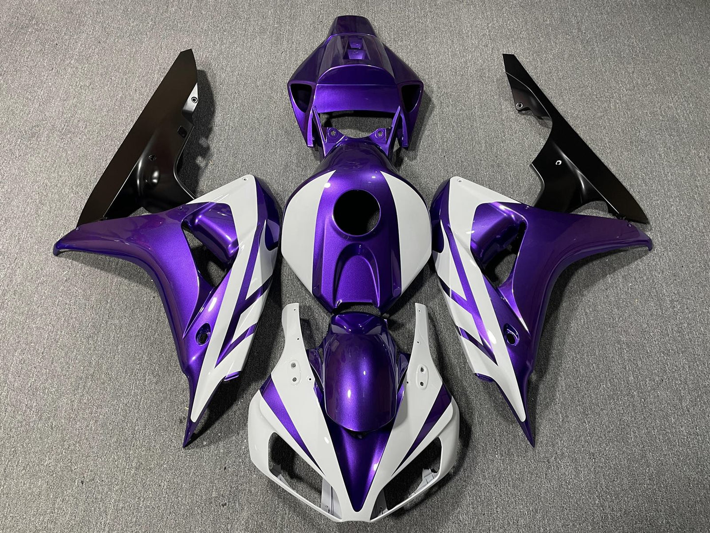 HONDA CBR1000RR 06-07 Fairing Kit - Purple & White