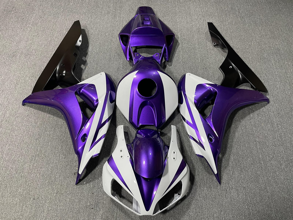 HONDA CBR1000RR 06-07 Fairing Kit - Purple & White