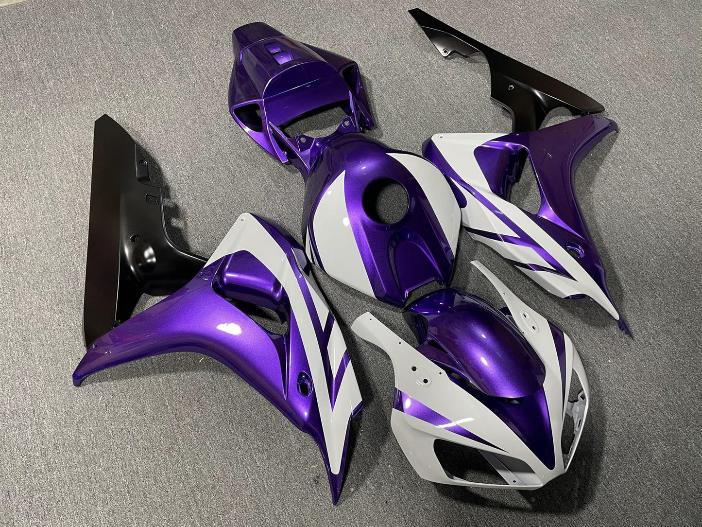 HONDA CBR1000RR 06-07 Fairing Kit - Purple & White