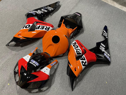 HONDA CBR1000RR 06-07 Fairing Kit - Orange Red & Black Race
