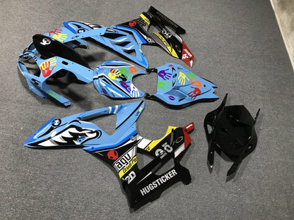 BMW S1000RR 09-14 Fairing Kit - Sky Blue Sponsor Livery