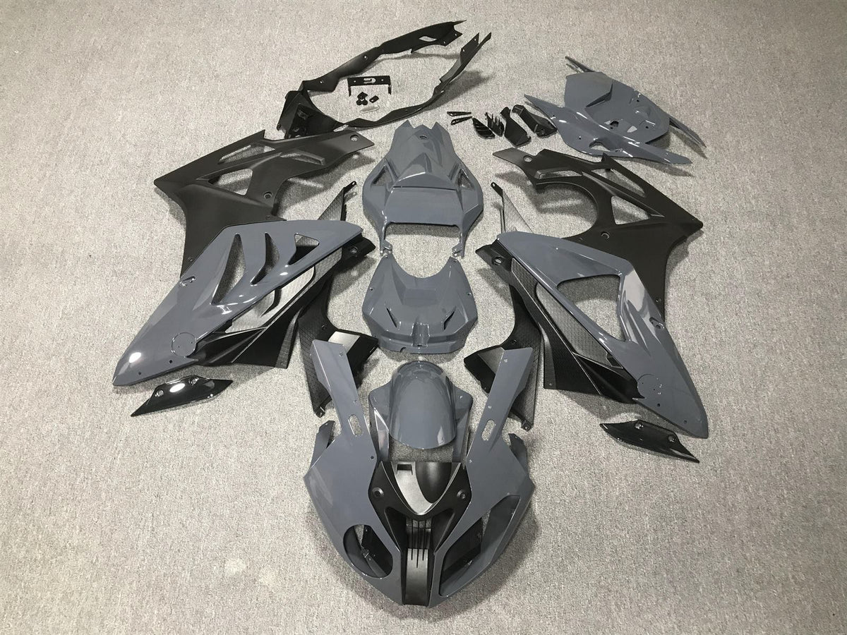 BMW S1000RR 09-14 Fairing Kit - Nardo Grey & Black
