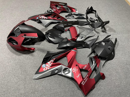 BMW S1000RR 09-14 Fairing Kit - Burgundy & Black