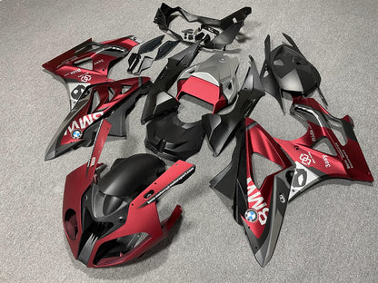 BMW S1000RR 09-14 Fairing Kit - Burgundy & Black