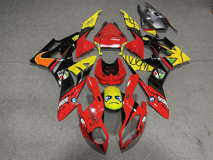 BMW S1000RR 09-14 Fairing Kit - Red & Yellow Race