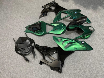 BMW S1000RR 09-14 Fairing Kit - Emerald Green & Black