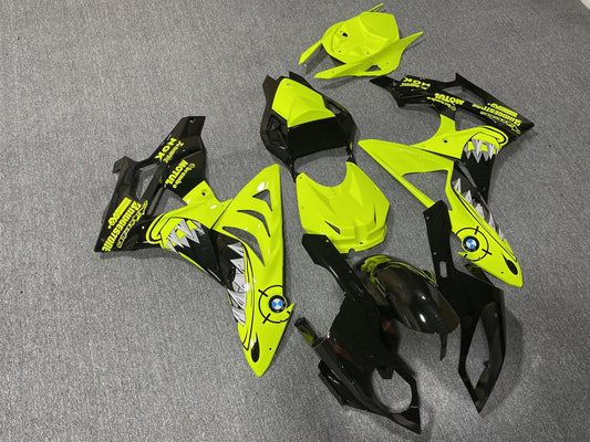 BMW S1000RR 09-14 Fairing Kit - Fluoro Yellow & Black