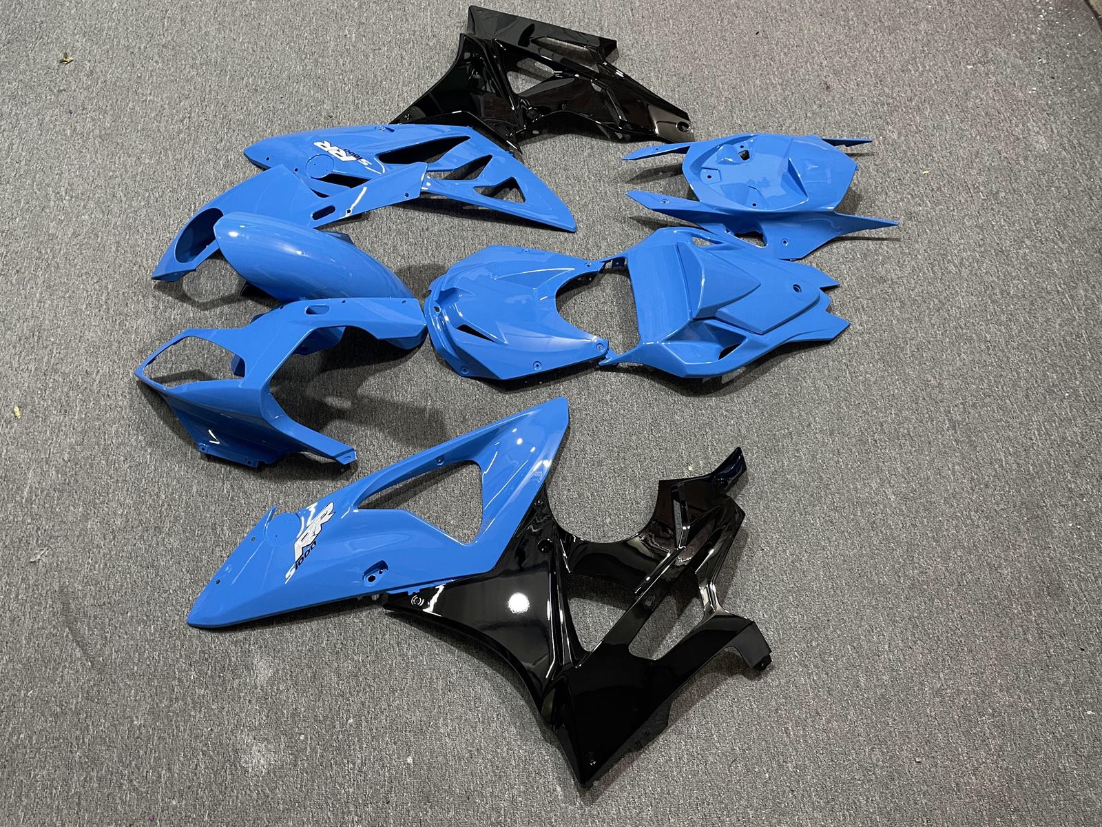 BMW S1000RR 09-14 Fairing Kit - Sky Blue & Black