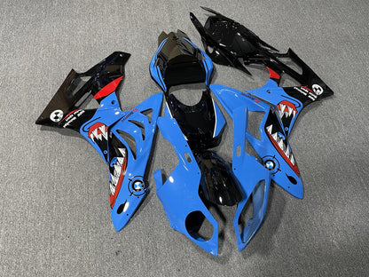 BMW S1000RR 09-14 Fairing Kit - Blue & Black Race
