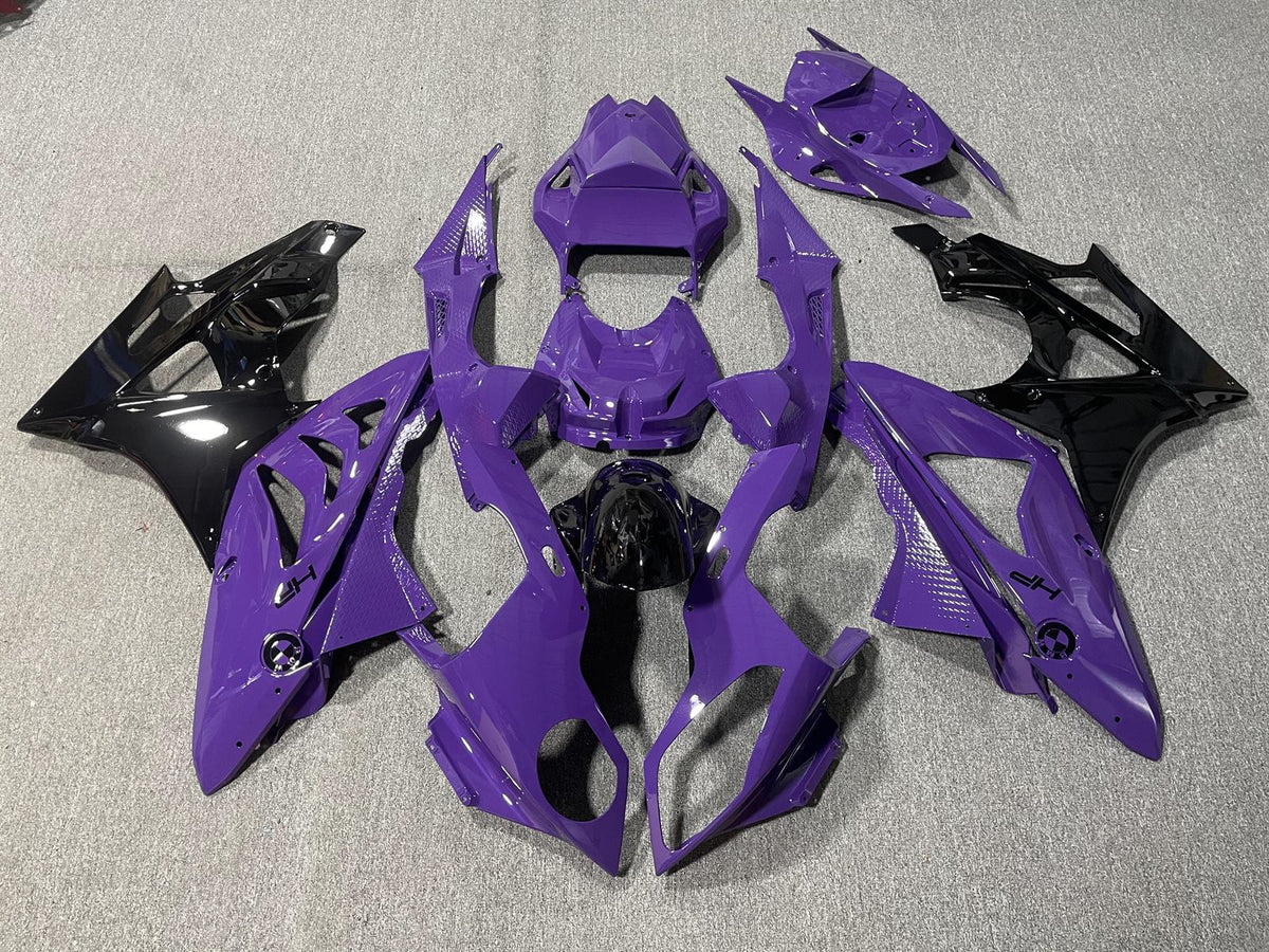 BMW S1000RR 09-14 Fairing Kit - Purple & Black
