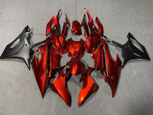 BMW S1000RR 19-21 Fairing Kit - Candy Red & Black