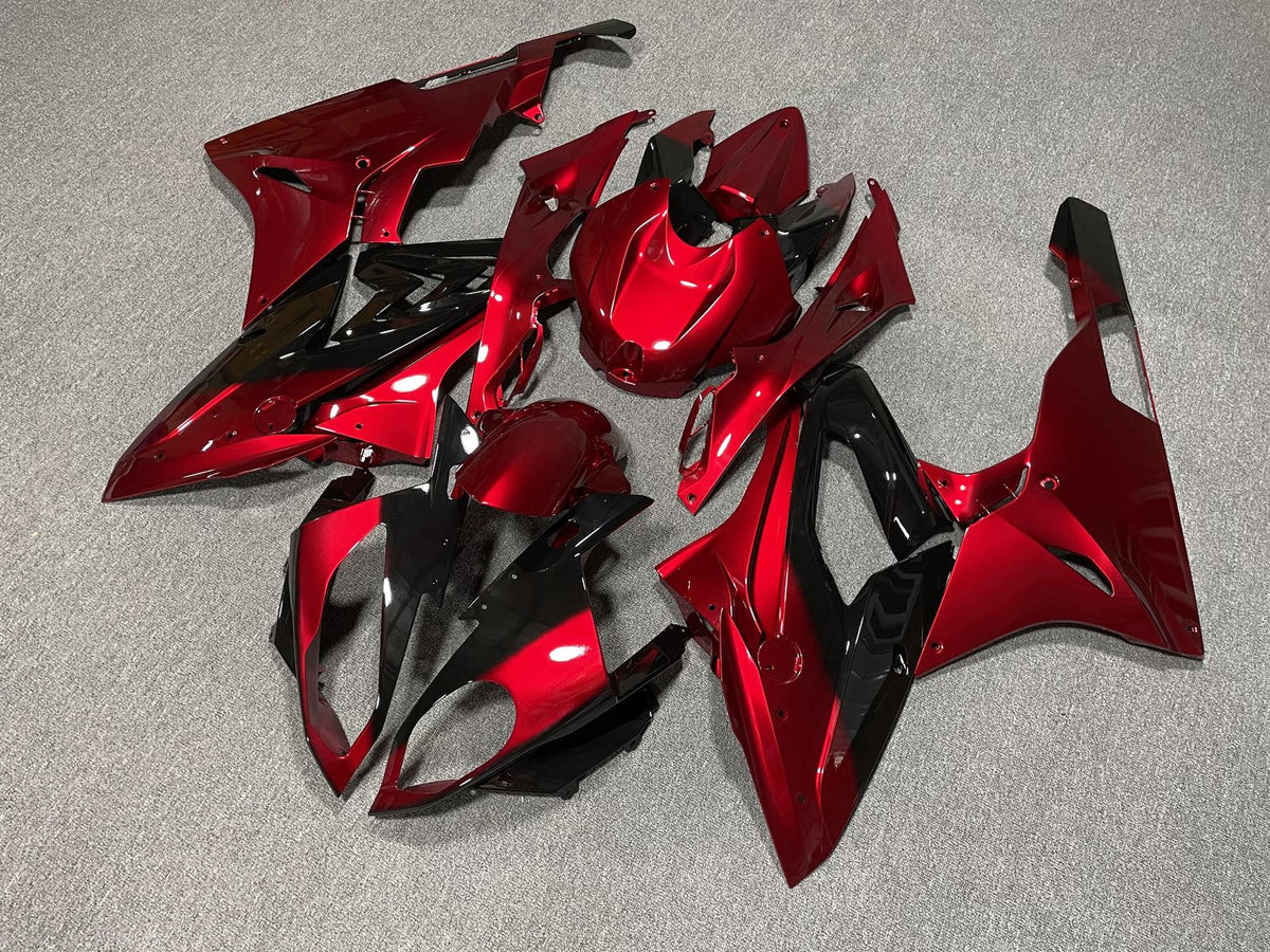 BMW S1000RR 2015-16 Fairing Kit - Candy Red & Black