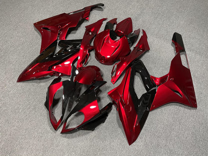 BMW S1000RR 2015-16 Fairing Kit - Candy Red & Black