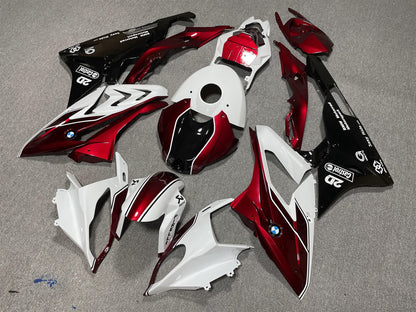 BMW S1000RR 2015-16 Fairing Kit - Burgundy White & Black