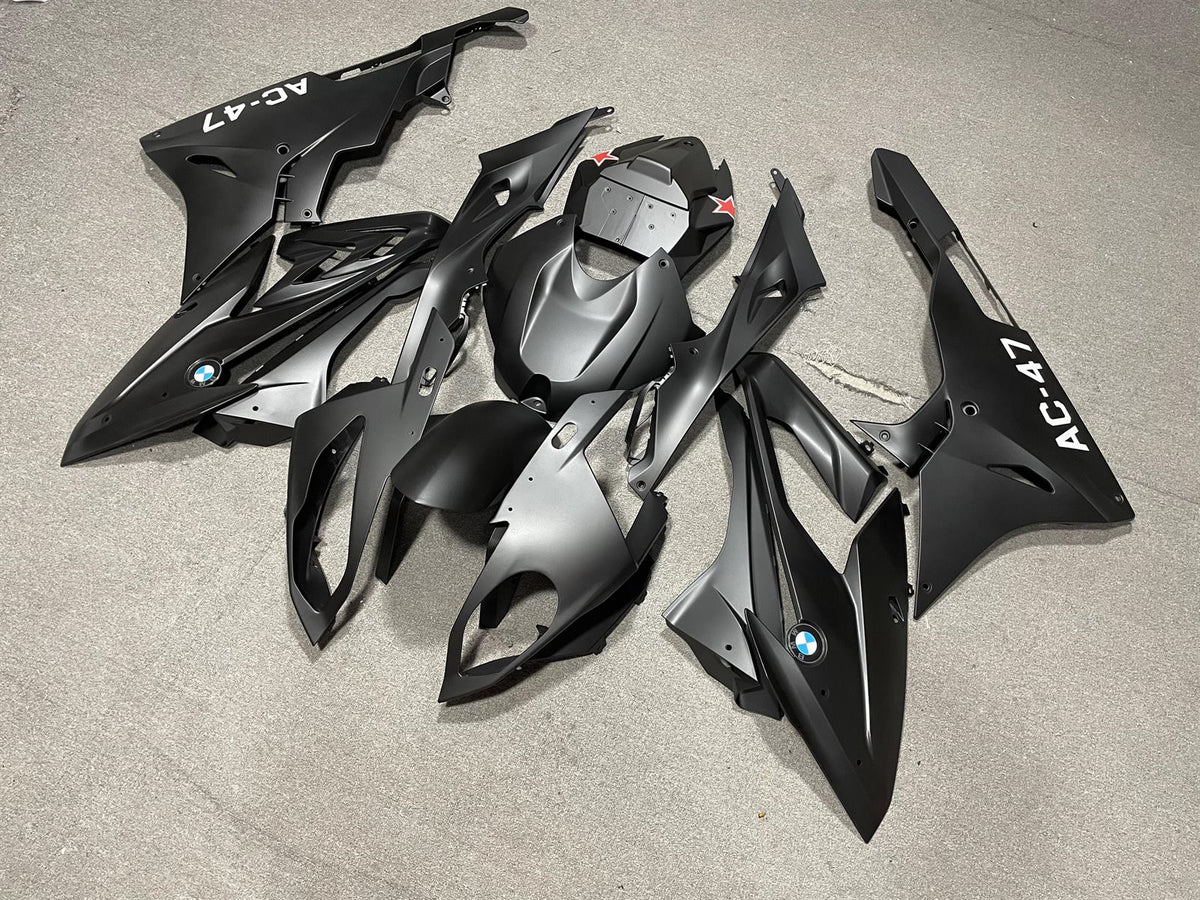 BMW S1000RR 2015-16 Fairing Kit - Matte Black & Grey