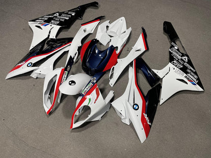 BMW S1000RR 2015-16 Fairing Kit - Motorsport White & Blue