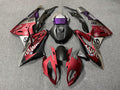 BMW S1000RR 2015-16 Fairing Kit - Matte Red & Black