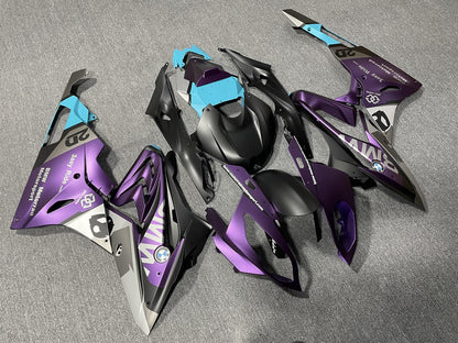 BMW S1000RR 2015-16 Fairing Kit - Purple & Black