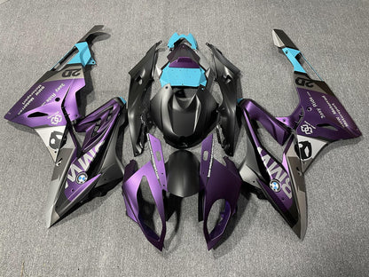 BMW S1000RR 2015-16 Fairing Kit - Purple & Black