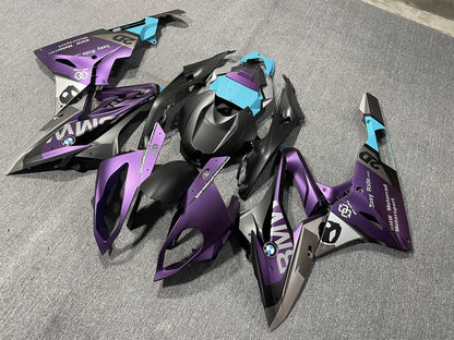 BMW S1000RR 2015-16 Fairing Kit - Purple & Black