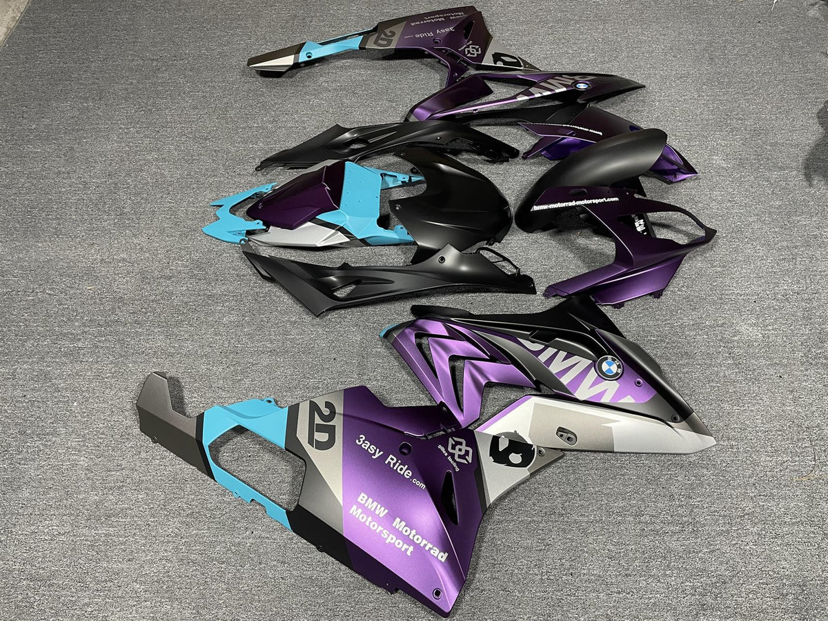 BMW S1000RR 2015-16 Fairing Kit - Purple & Black