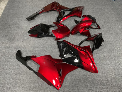 BMW S1000RR 2015-16 Fairing Kit - Candy Red & Matte Black