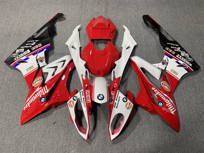 BMW S1000RR 2015-16 Fairing Kit - Red & White Sponsor Livery