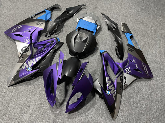 BMW S1000RR 2015-16 Fairing Kit - Purple Blue & Grey