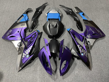 BMW S1000RR 2015-16 Fairing Kit - Purple Blue & Grey