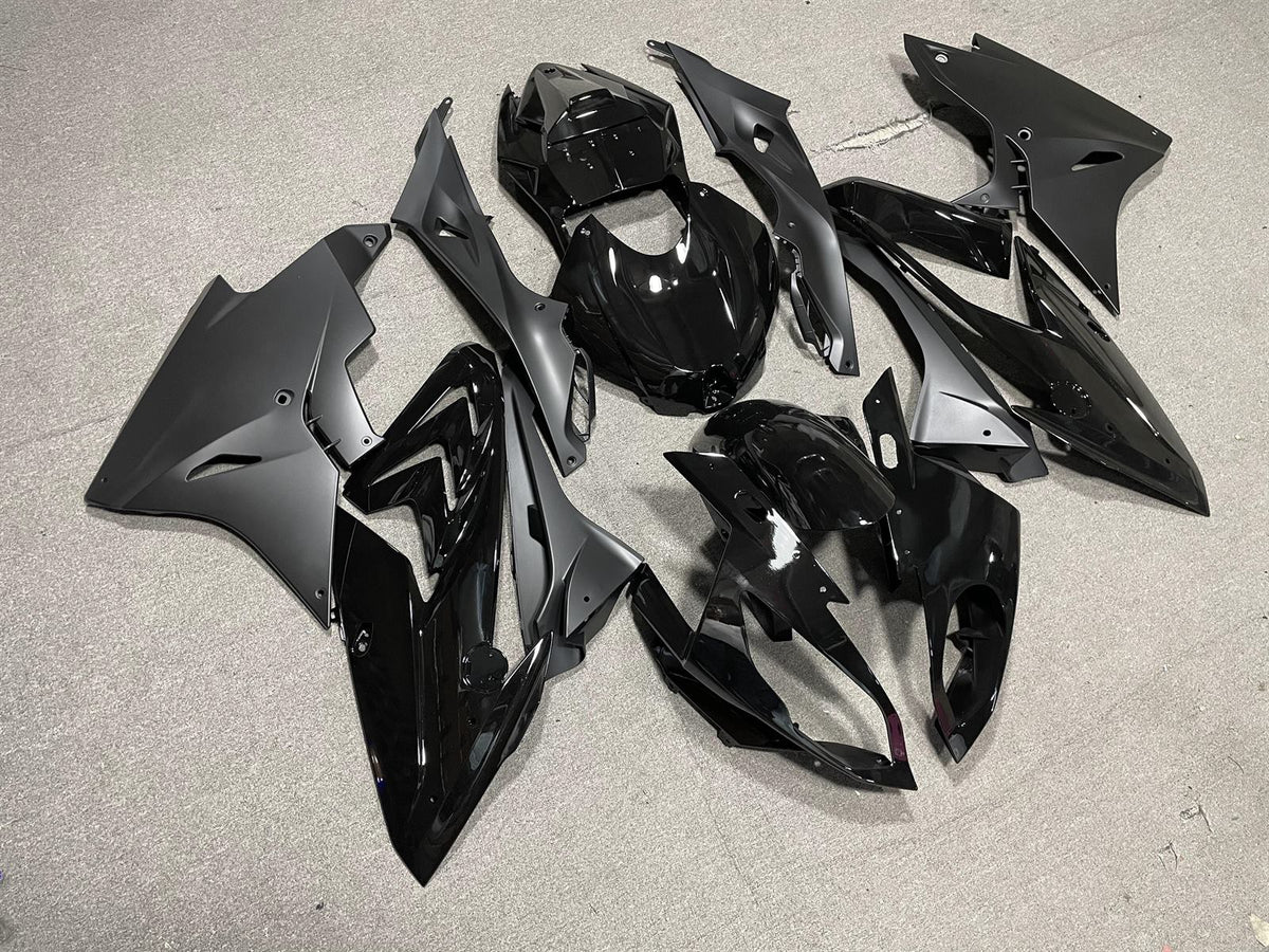 BMW S1000RR 2017-18 Fairing Kit - Matte Black & Grey